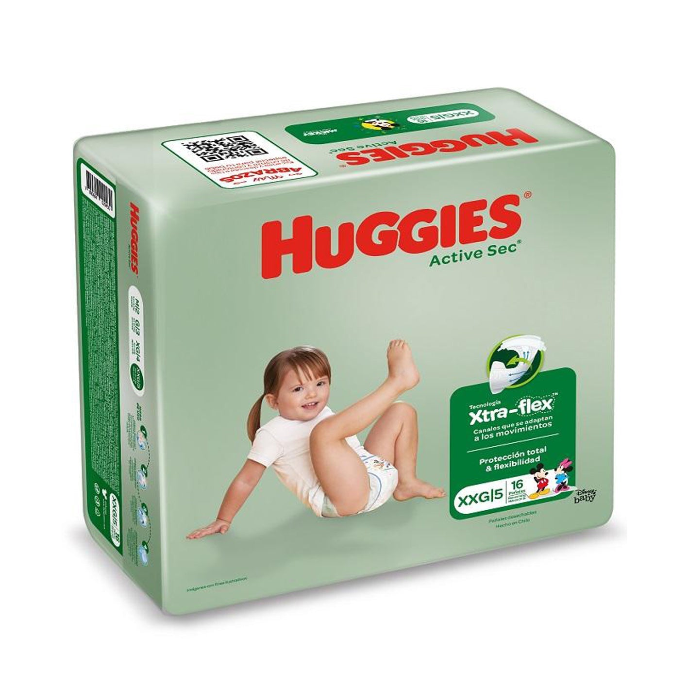 Huggies Pañal Active Sec XXG