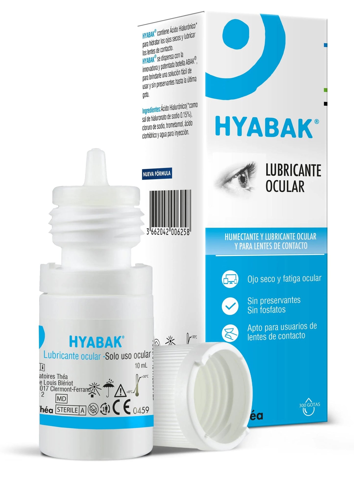 Hyabak 0.15 % Solución Oftálmica - 10 ml