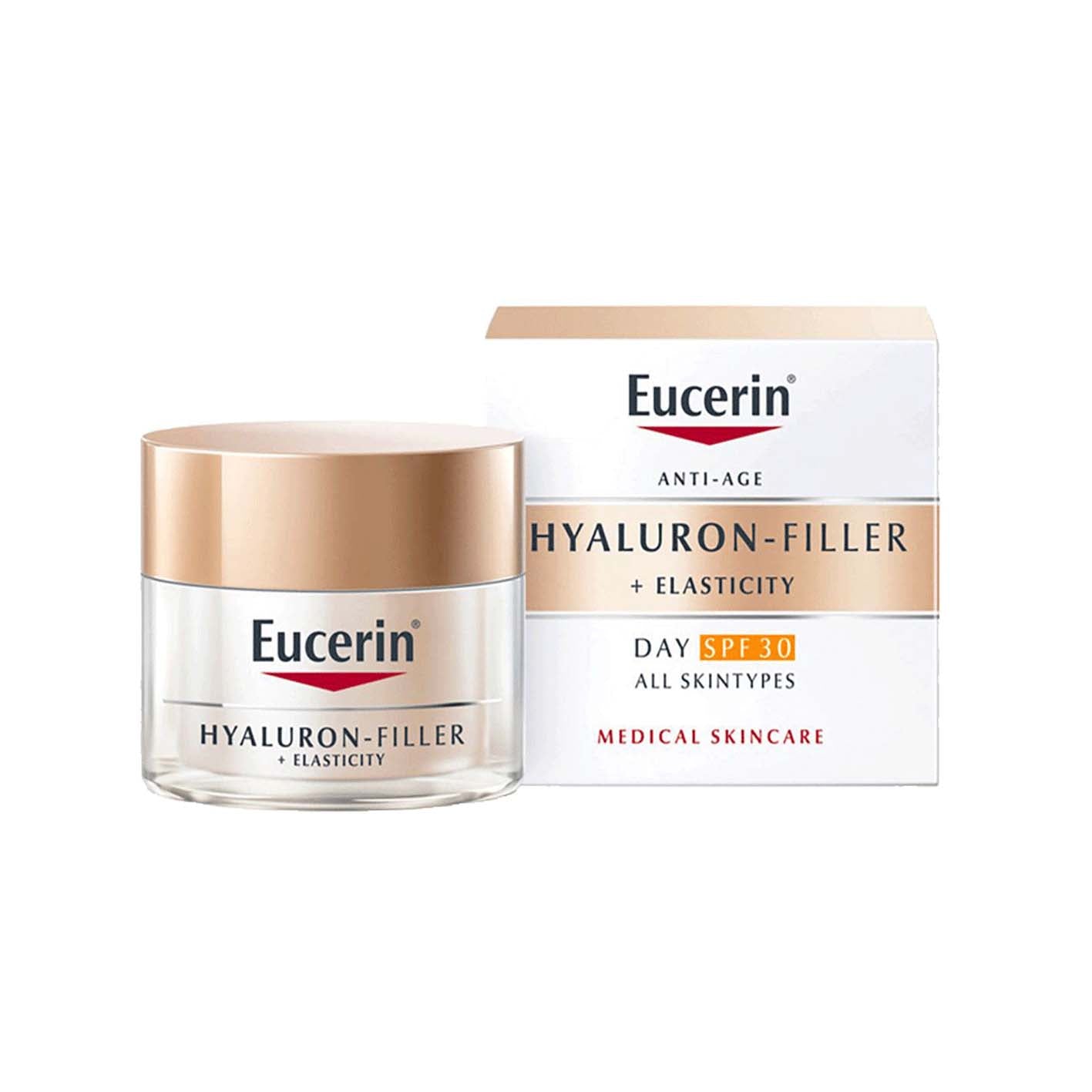 Eucerin Crema Facial Día Hyaluron-Filler Elasticy FPS30 - Farmacias Curie