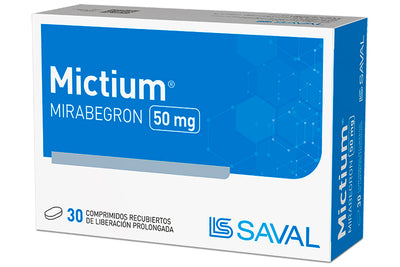 Mictium 50mg - 30 Comprimidos de Liberación Prolongada