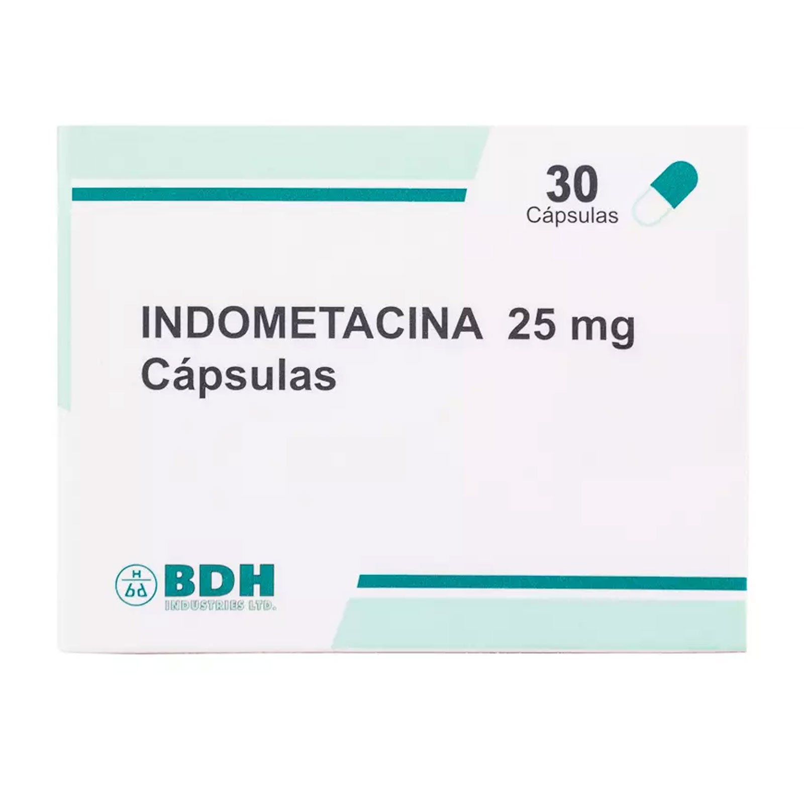 Indometacina Cápsulas 25mg - Farmacias Curie