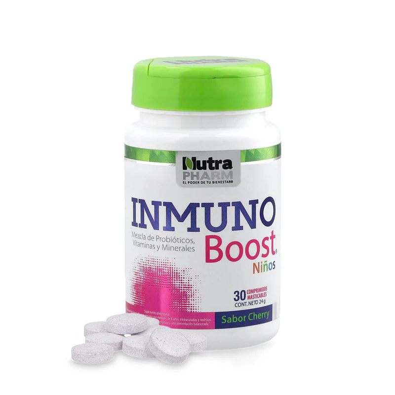 Inmuno Boost Niños - 30 Comprimdios Masticables