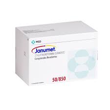 Janumet 50/850 mg - 56 Comprimidos Recubiertos