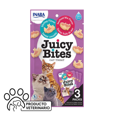 Juicy Bites Gatos Camarón y Mariscos
