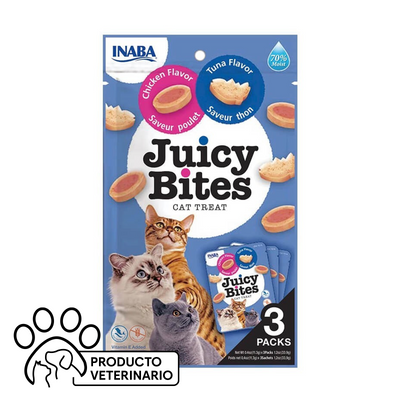 Juicy Bites Gato Atún y Pollo