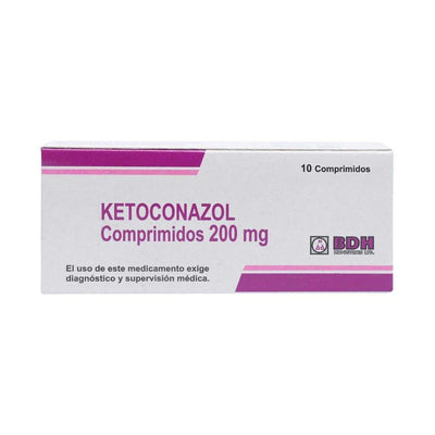 Ketoconazol 200 mg - 10 Comprimidos