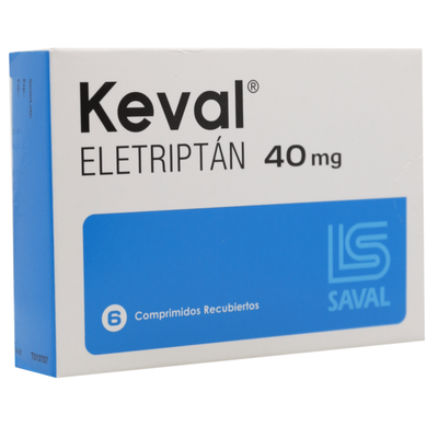 Keval Comprimidos Recubiertos 40mg - 6 unidades