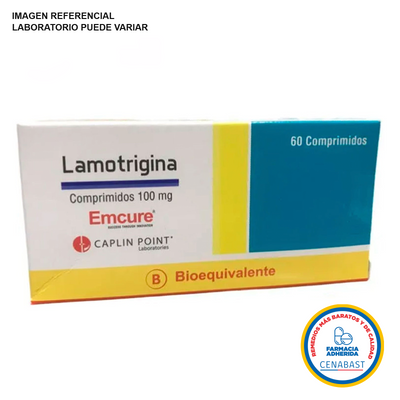 Lamotrigina Comprimidos 100mg Medicamento Cenabast