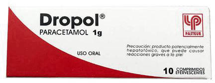 Dropol 1 gramo - 10 Comprimidos Efervescentes