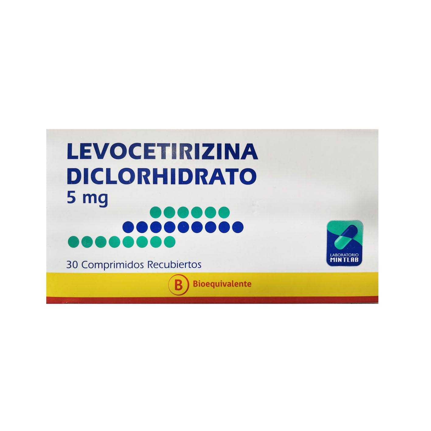Levocetirizina Comprimidos Recubiertos 5mg