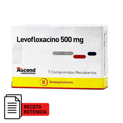 Levofloxacino Comprimidos Recubiertos 500mg