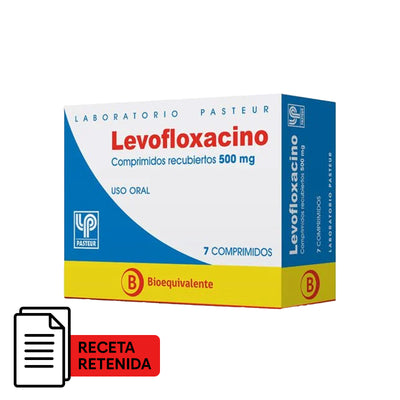 Levofloxacino Comprimidos Recubiertos 500mg