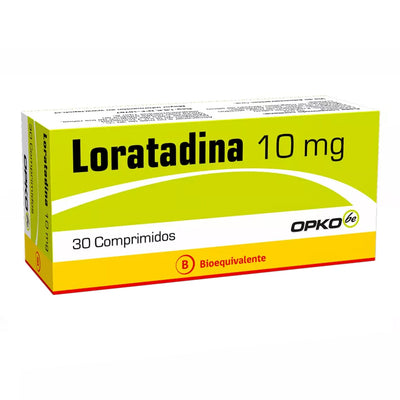 Loratadina Comprimidos 10mg - Farmacias Curie