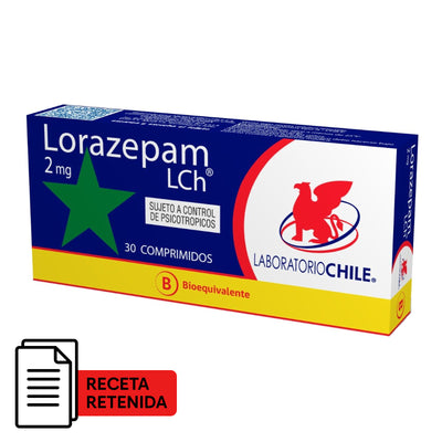 Lorazepam Comprimidos 2mg