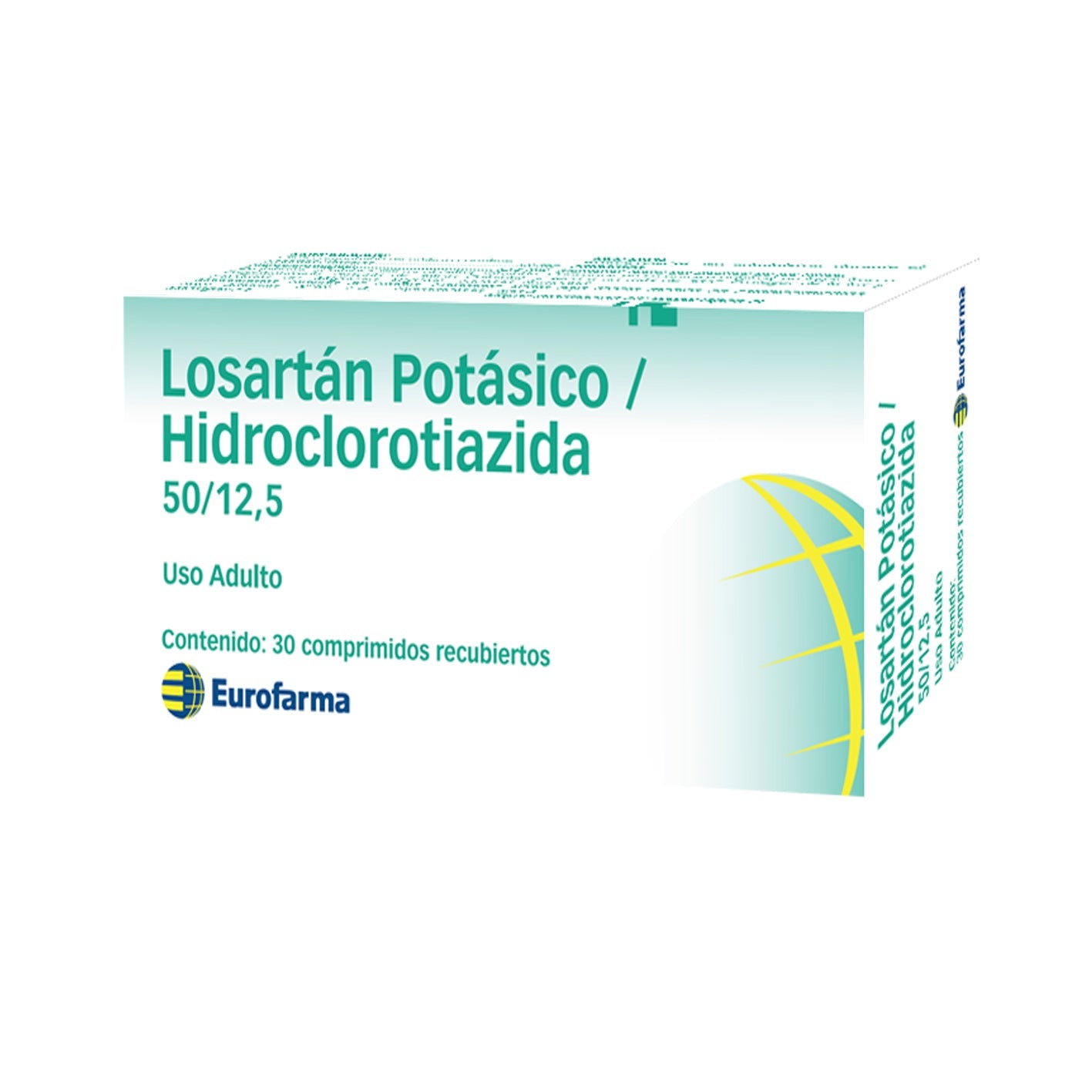 Losartan/Hidroclorotiazida Comprimidos Recubiertos 50/12,5