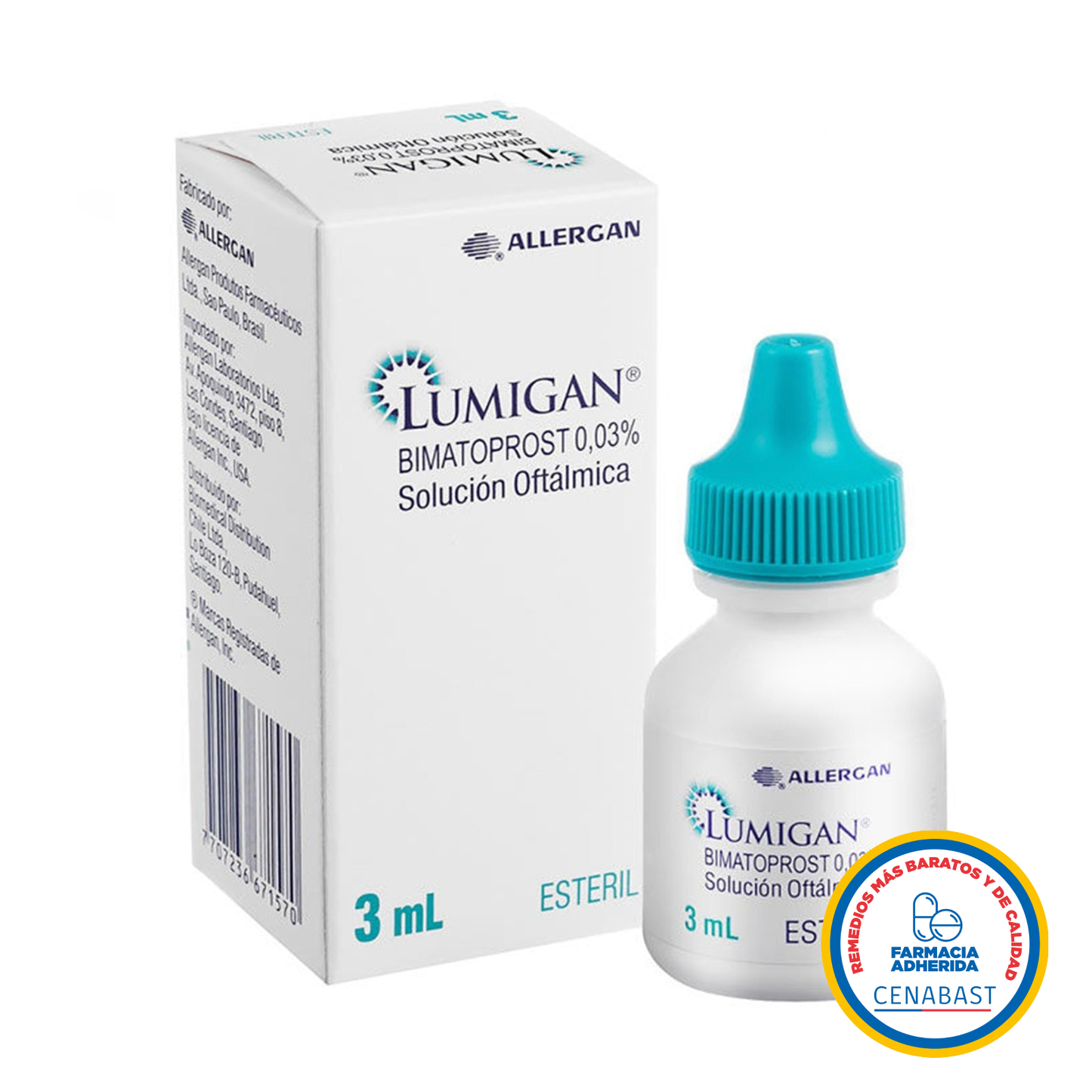 Lumigan Solución Oftálmica Medicamento Cenabast