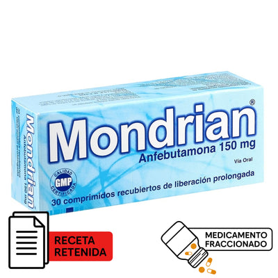 Mondrian 150mg x 10 Comprimidos Recubierto de Liberación Prolongada