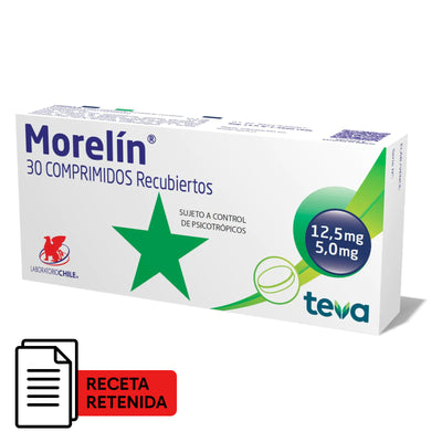 Morelin - 30 Comprimidos Recubiertos