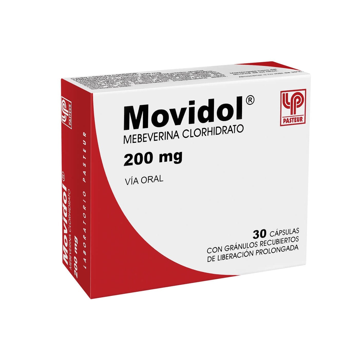Movidol Cápsulas con Gránulos de Liberación Prolongada 200mg