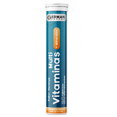 Multivitaminas + Minerales - 20 Comprimidos Efervescentes
