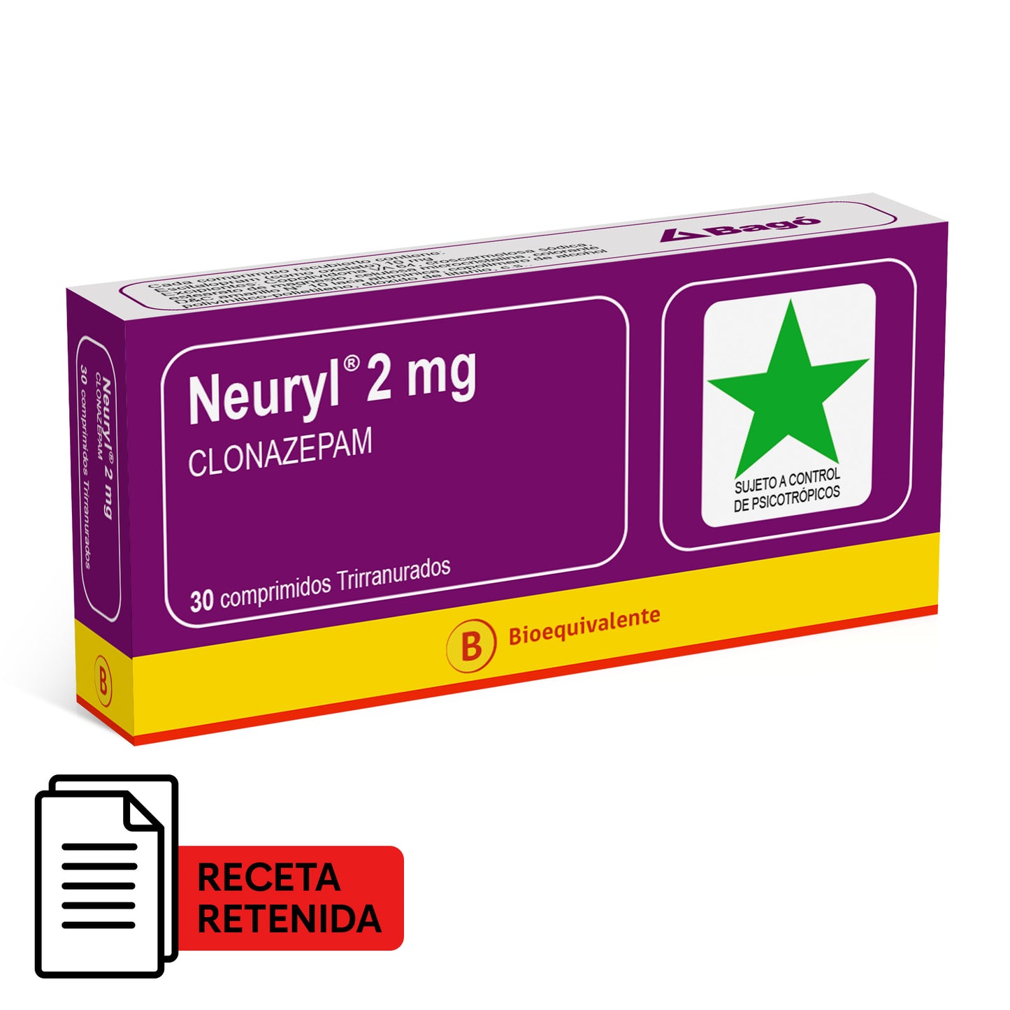 Neuryl Comprimidos 2mg - Farmacias Curie