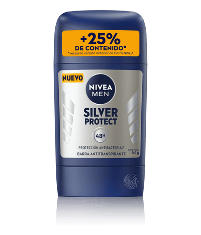 Nivea Desodorante Hombre Barra Silver Protect