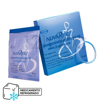 Nuvaring Anillo Vaginal (Refrigerado)
