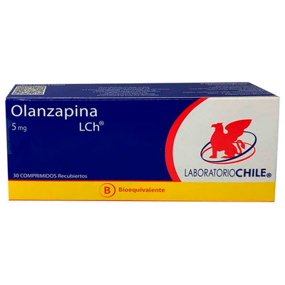 Olanzapina Comprimidos Recubiertos 5mg - Farmacias Curie