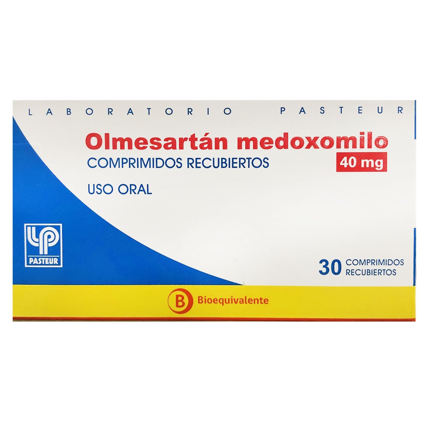 Olmesartán Comprimidos Recubiertos 40mg - Farmacias Curie