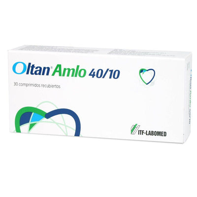 Oltan Amlo 40/10 - 30 Comprimidos Recubiertos