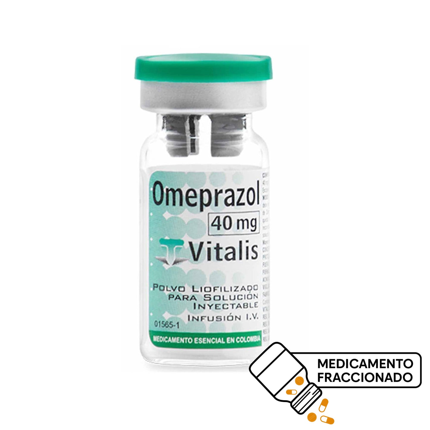 Omeprazol Inyectable 40mg x 1 Ampolla