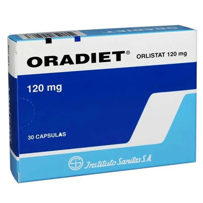 Oradiet 120 mg - 30 Cápsulas