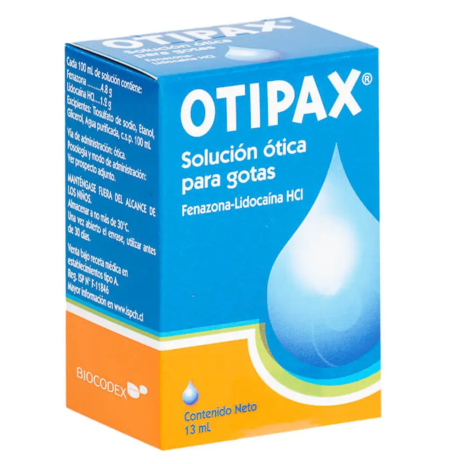 Otipax Solución Ótica para Gotas | Farmacias Curie - Envíos a todo Chile