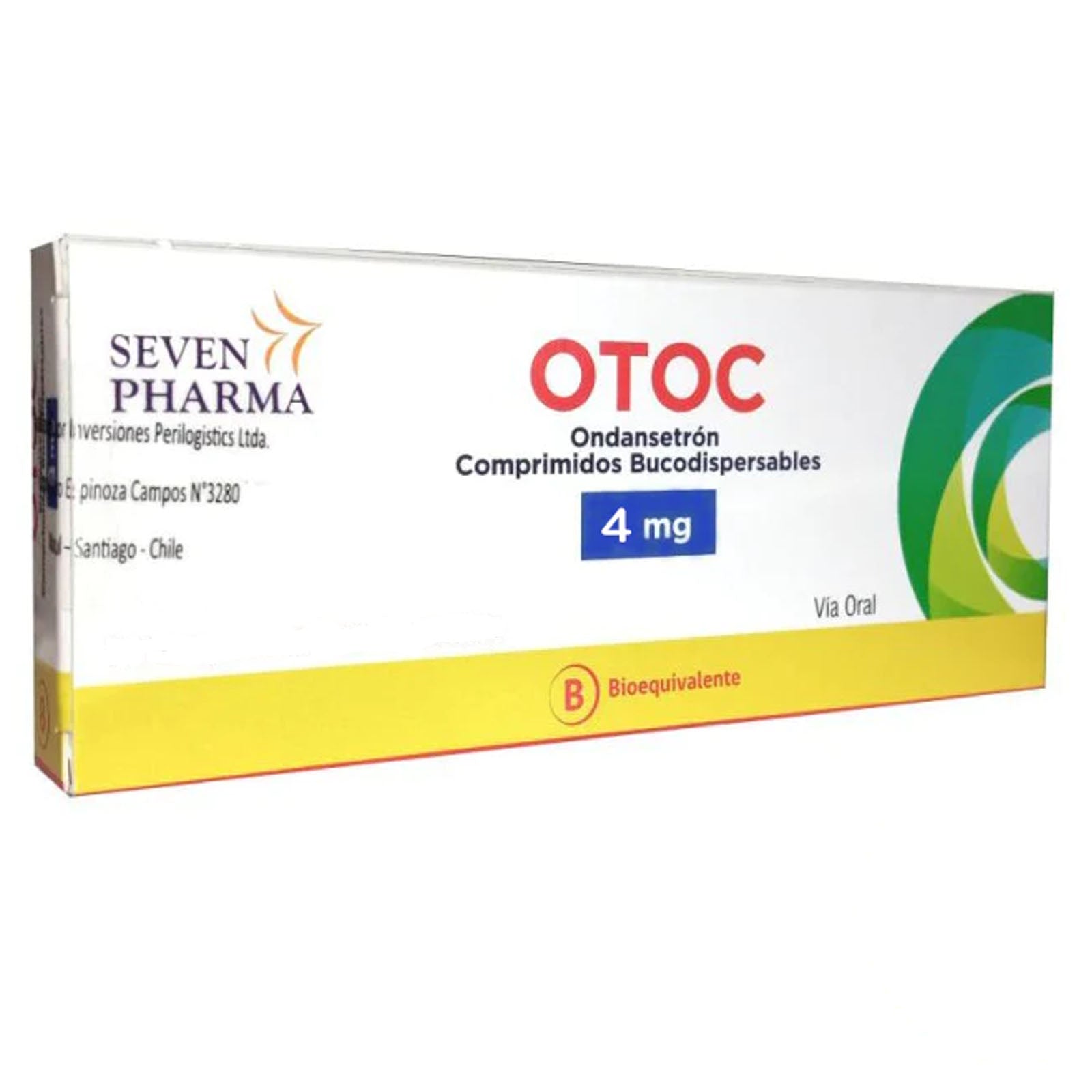 Otoc Comprimidos Bucodispersables 4mg - Farmacias Curie