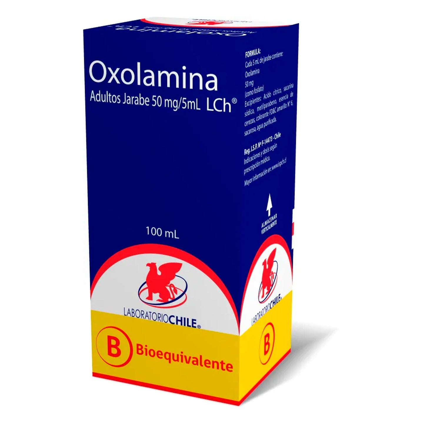 Oxolamina Jarabe Adulto - 100 mL - Farmacias Curie