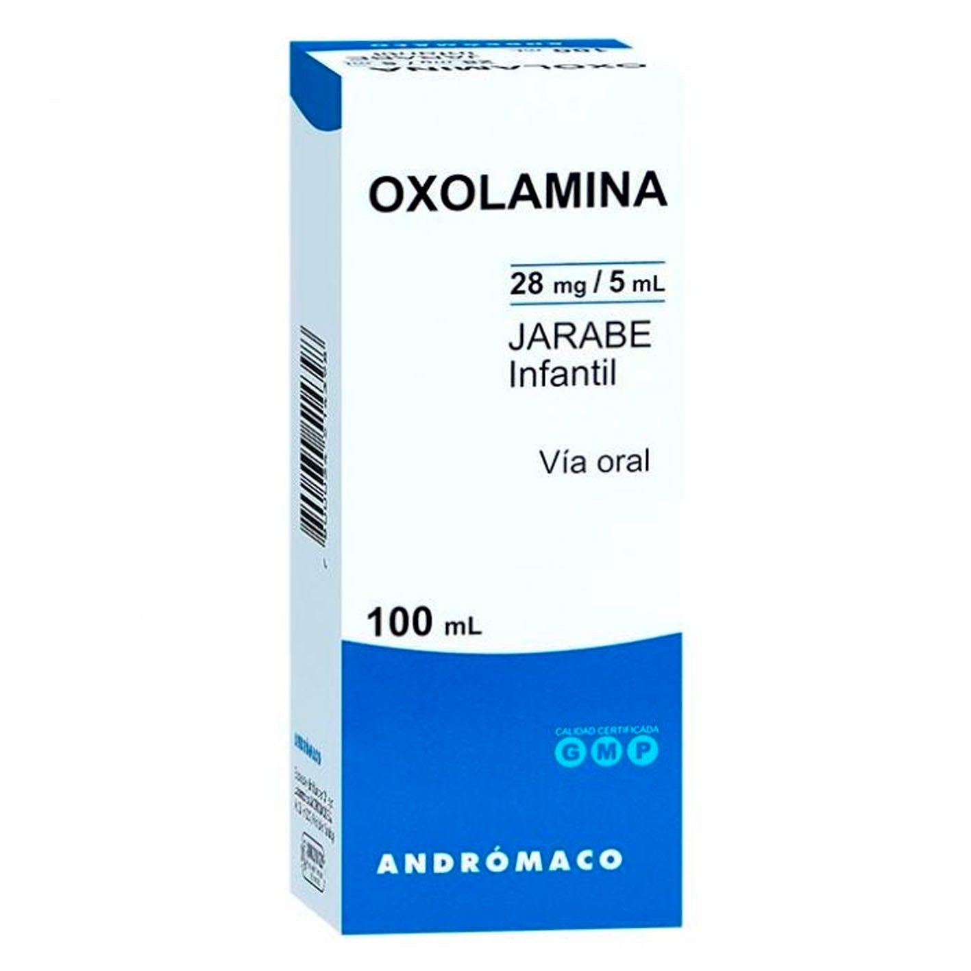 Oxolamina Jarabe Infantil - 100 mL - Farmacias Curie