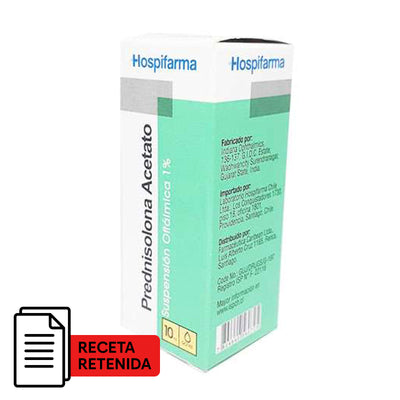 Prednisolona Solución Oftálmica 1%