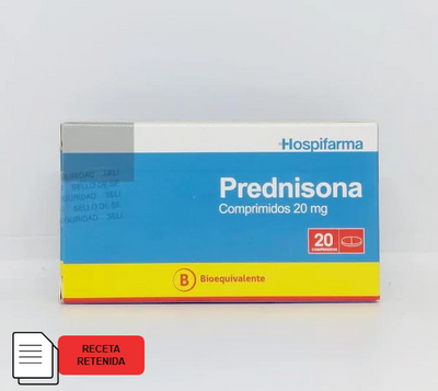 Prednisona 20mg - 20 Comprimidos