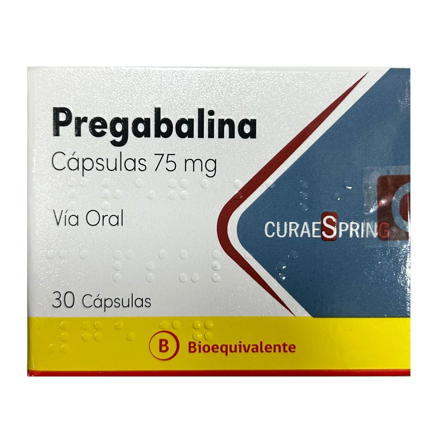 Pregabalina 75 mg - 30 Cápsulas