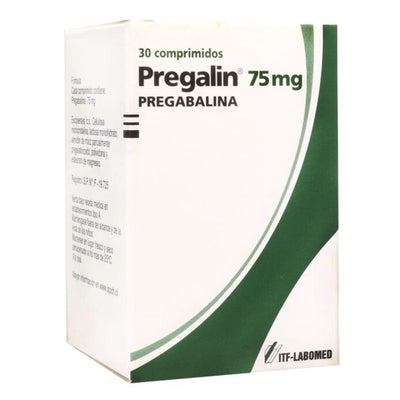 Pregalin 75mg - 30 Comprimidos