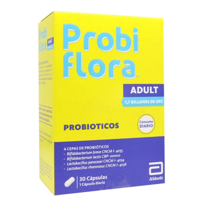 Probiflora Adulto - 30 Cápsulas