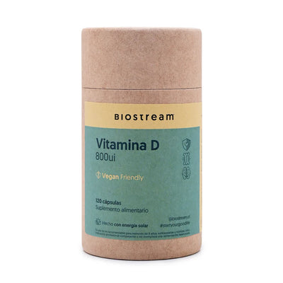 Vitamina D3 800UI - 120 Cápsulas