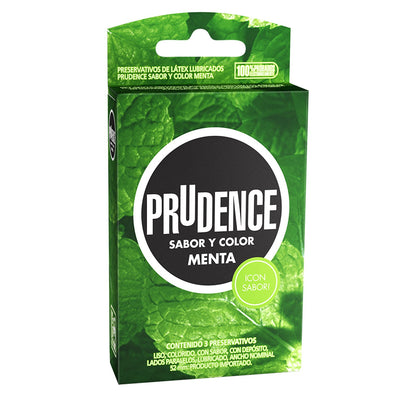 Prudence Preservativos Menta - 3 unidades