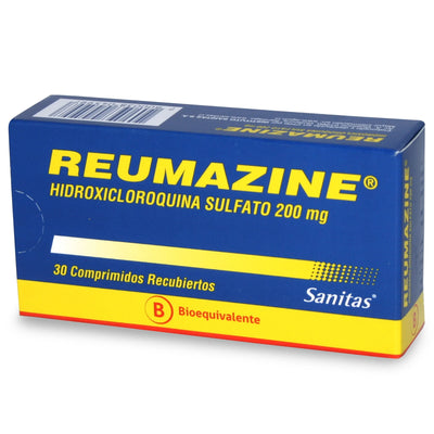 Reumazine Comprimidos Recubiertos 200mg