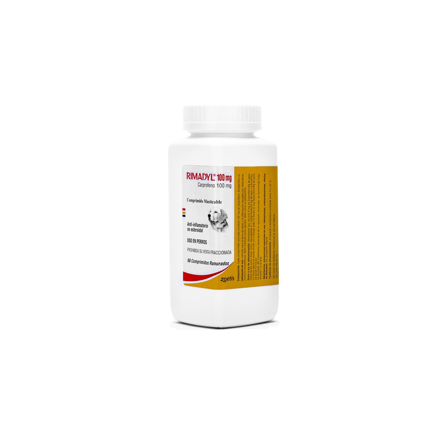 Rimadyl 100mg - 60 Comprimidos Masticables