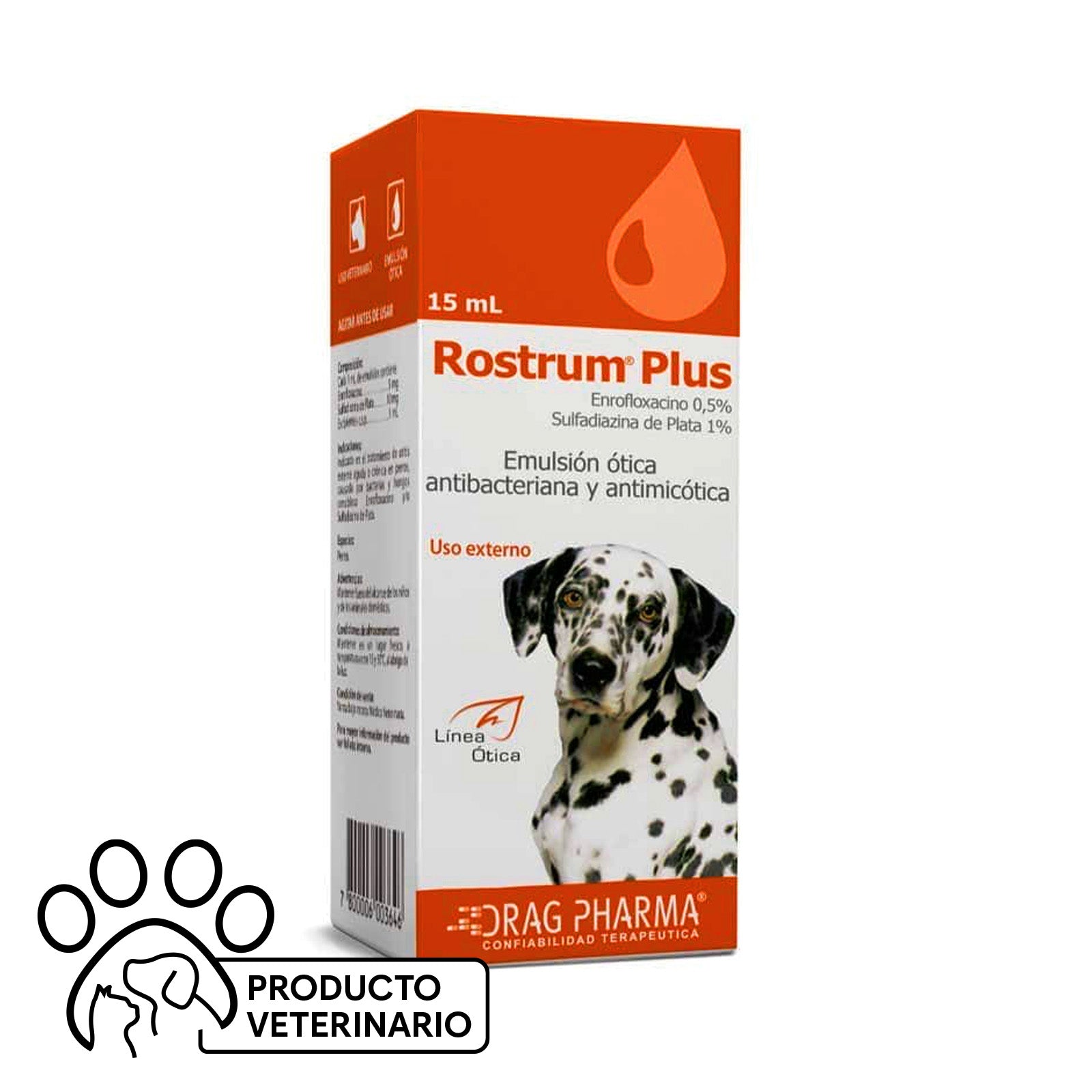 Intercon Rostrum Rostrum Plus Emulsión Ótica | Farmacias Curie - Envíos a todo Chile