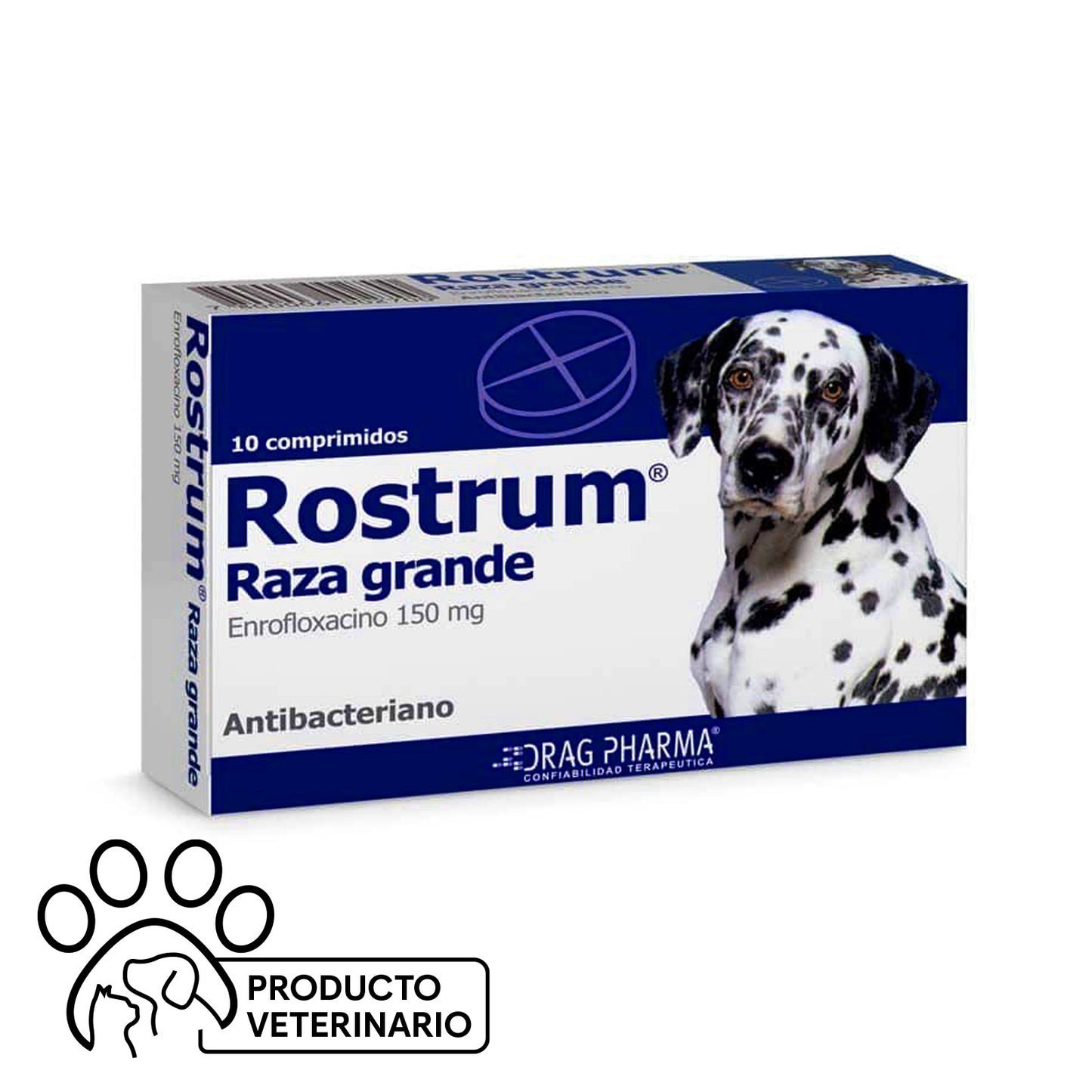 Rostrum Raza Grande Comprimidos