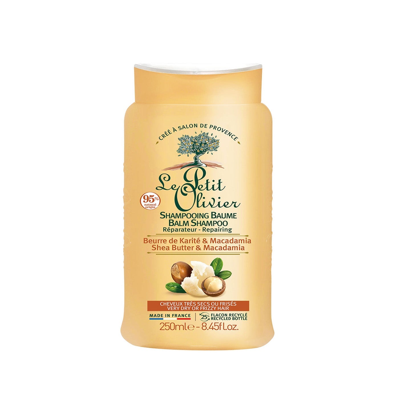 Le Petit Olivier Shampoo Manteca de Karité y Macadamia