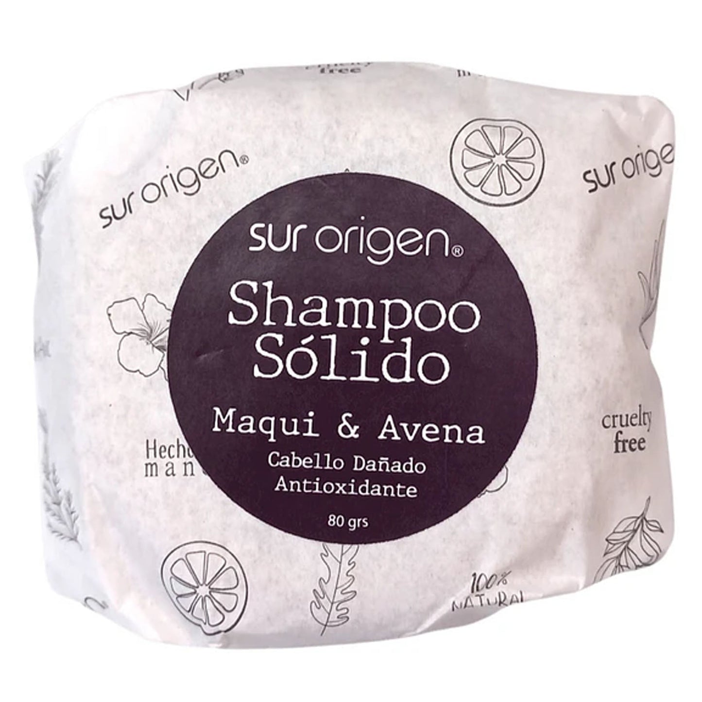 Katmandú Shampoo Sólido Maqui Avena