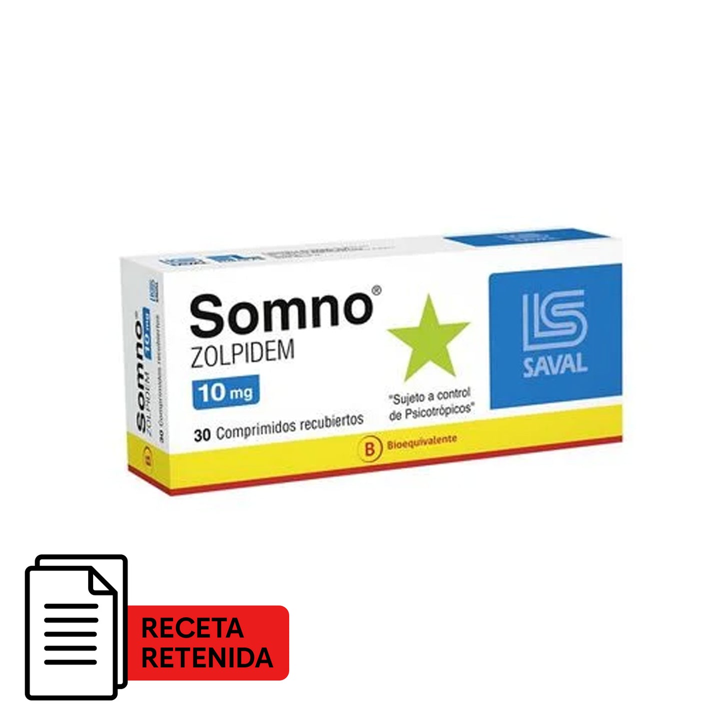Somno Comprimidos Recubiertos 10mg